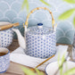 Sashiko Pattern Teapot