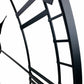 Black Roman Numeral Clock 88cm