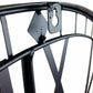 Black Roman Numeral Clock 88cm