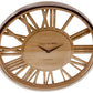 Wooden Clock With Glass Cover 48cm