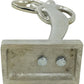 Entwined Couple Silver Curved Figure