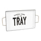 General Store Metal Serving Tray 51x27cm