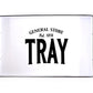 General Store Metal Serving Tray 51x27cm