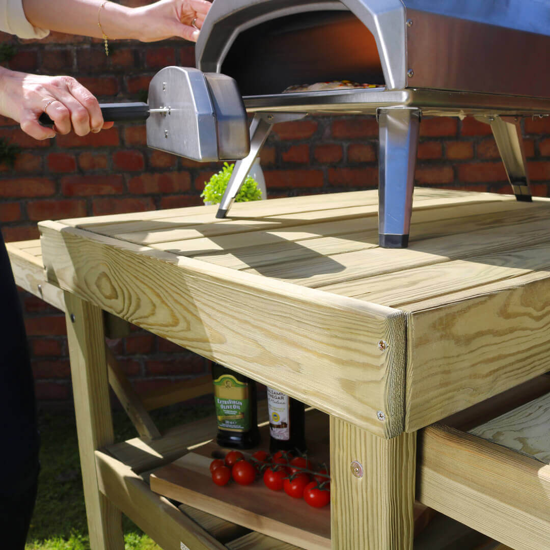 Garden Pizza Oven Table