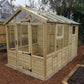 The Combi Greenhouse and storage shed
