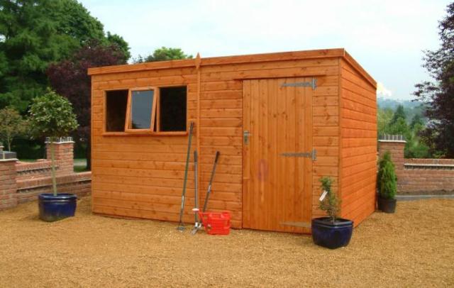 Heavy Duty Pent Shed