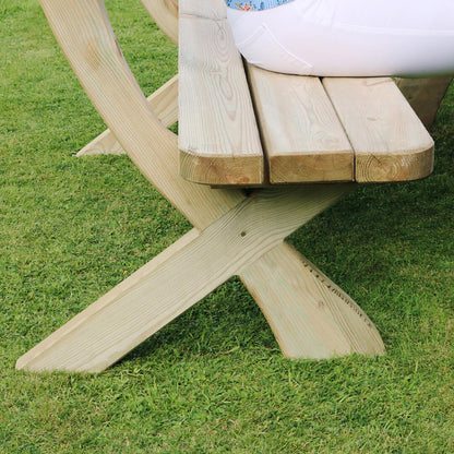 Harriet Table & 2 Bench Set