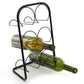 Black Metal Wire 6 Wine Bottle Holder