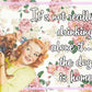 Vintage Metal Sign - Retro Art - It's Not Really Drinking Alone If The Dog Is Home