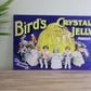 Vintage Metal Sign - Retro Advertising - Birds Crystal Jelly Powder