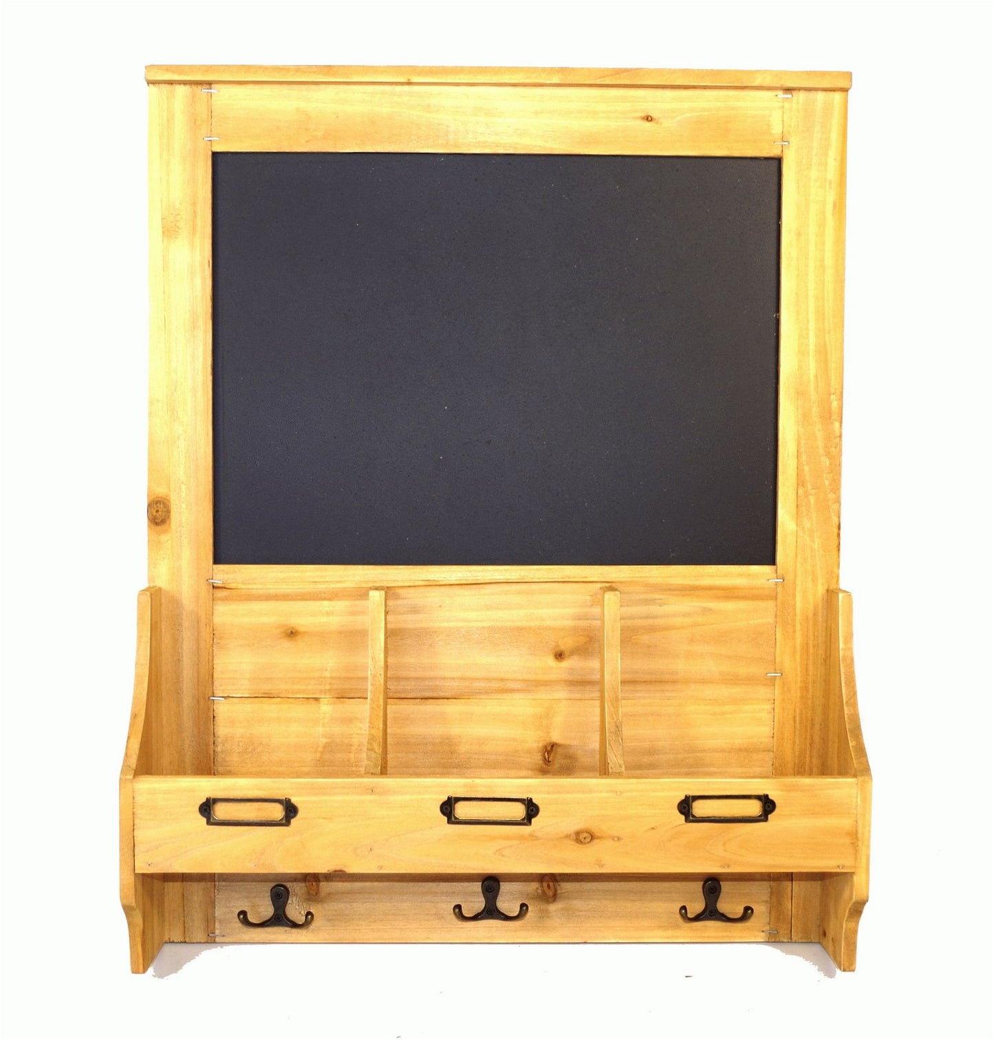 Chalkboard with hooks and Post Space 47 x 10 x 59cm