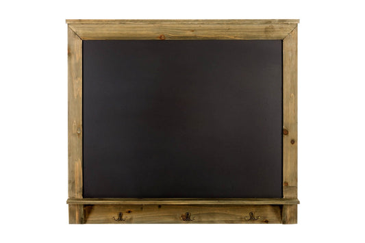 Blackboard with 3 Hooks 79 x 70cm
