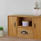 Small Wooden Cabinet with Cupboards, Drawer and Shelf