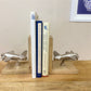 Set of Two Aeroplane Bookends