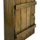 Solid Wood Wall Hanging Key Cabinet with 6 Hooks