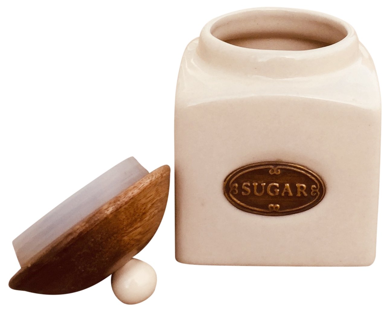 Ceramic Tea, Coffee & Sugar Jars