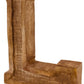 Hand Carved Wooden Embossed Letter L