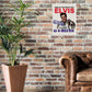 Large Metal Sign 60 x 49.5cm Movie Poster Elvis G.I Blues