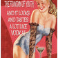 Small Metal Sign 45 x 37.5cm Funny Fountain of Youth