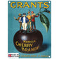 Large Metal Sign 60 x 49.5cm Vintage Retro Grants Cherry Brandy