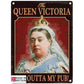Large Metal Sign 60 x 49.5cm Pub Signs Queen Victoria