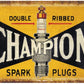 Large Metal Sign 60 x 49.5cm Champion Spark Plug
