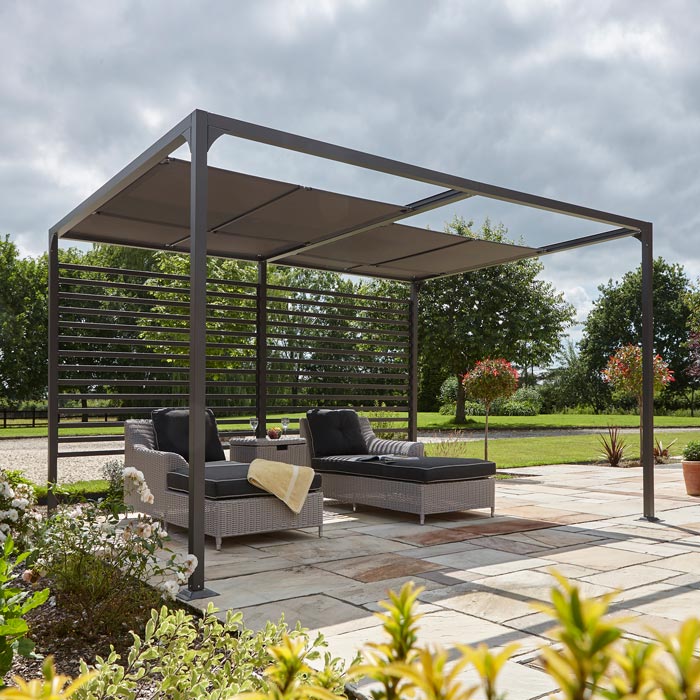 Aluminium Free-standing Pergola Florence