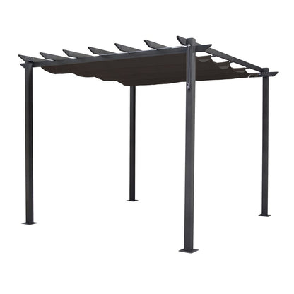 Aluminium Free-standing Pergola Latina Grey