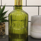 Green Glass Soap Dispenser