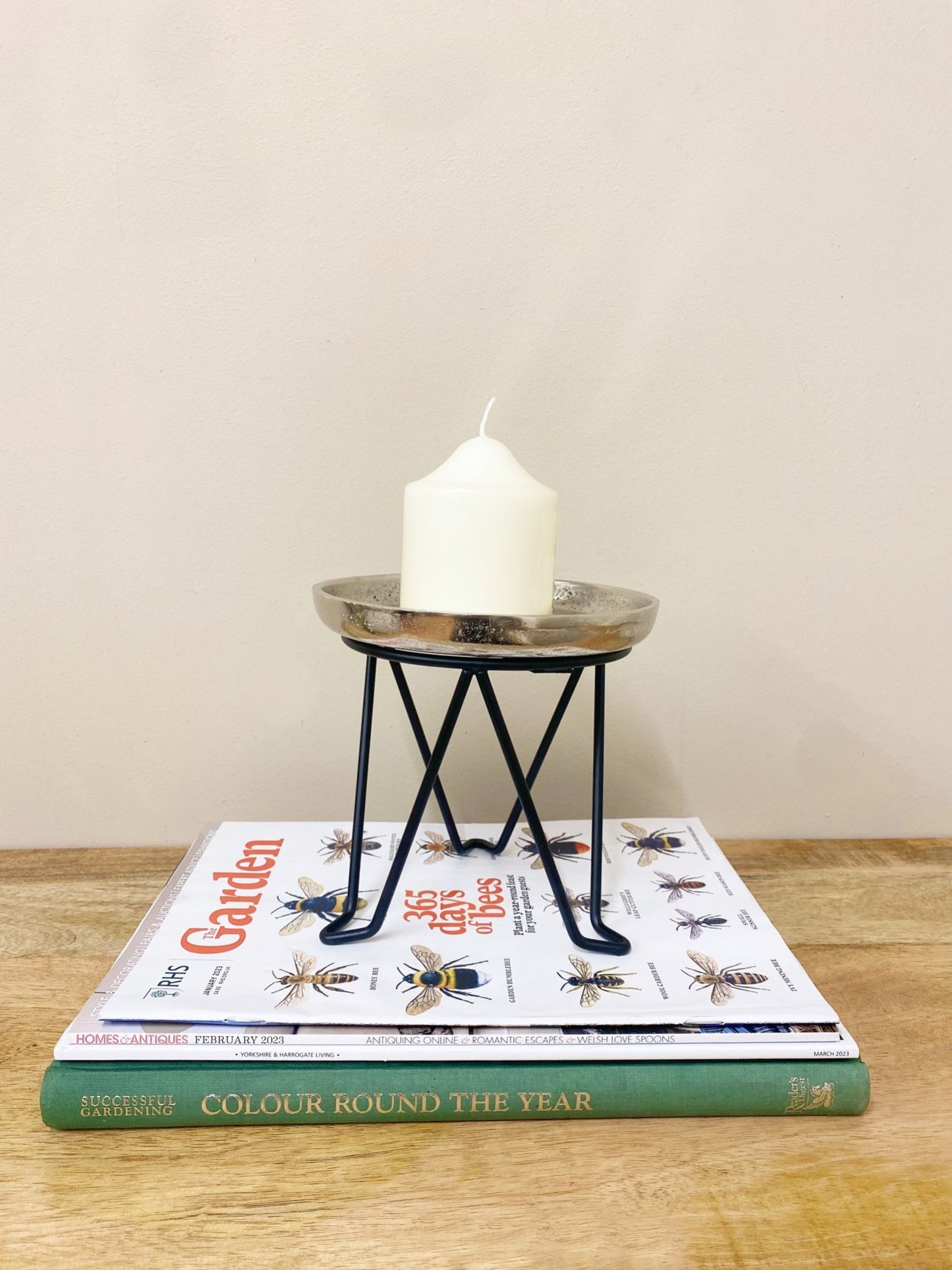 Pillar Candle Holder Dish