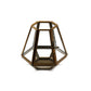 Bronze Glass Tea Light Holder Small