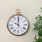 Round Copper Wall Clock 42cm