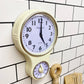 Cream Kensington Wall Clock With Timer