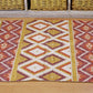 Moroccan Inspired Kasbah Rug, Diamonds and Zig Zags, 60x90cm