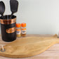 Mango Wood Chopping Board, Fish Design