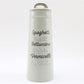 Antique Grey Ceramic Pasta Jar 31cm