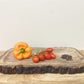 Large Wooden Platter Tray With Bark Edging
