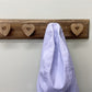 Mango Wood Heart 4 Coat Hooks