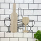 Wine Bottle & Glasses Wall Decoration 42cm