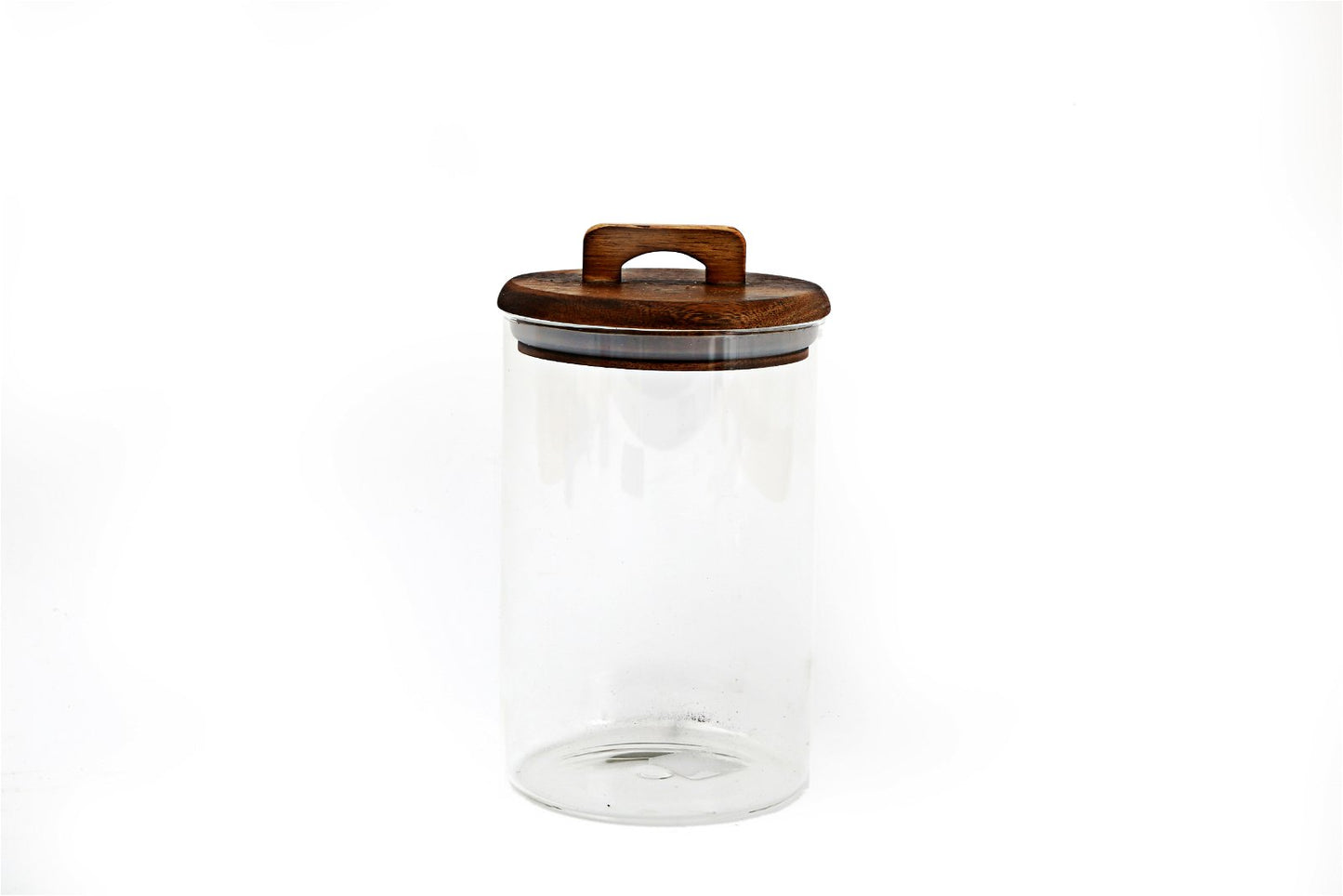 Glass Storage Jar with Acacia Lid 1.2L