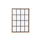 Natural Wood Effect Window Mirror 80cm