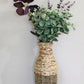 Natural Interiors Bamboo & Seagrass Vase, 45cm.