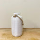 Large Stone Vase with Rope Handle