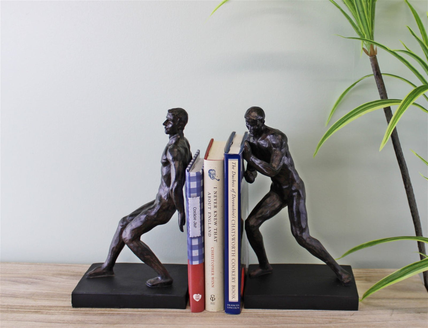 Male Statue Bookends