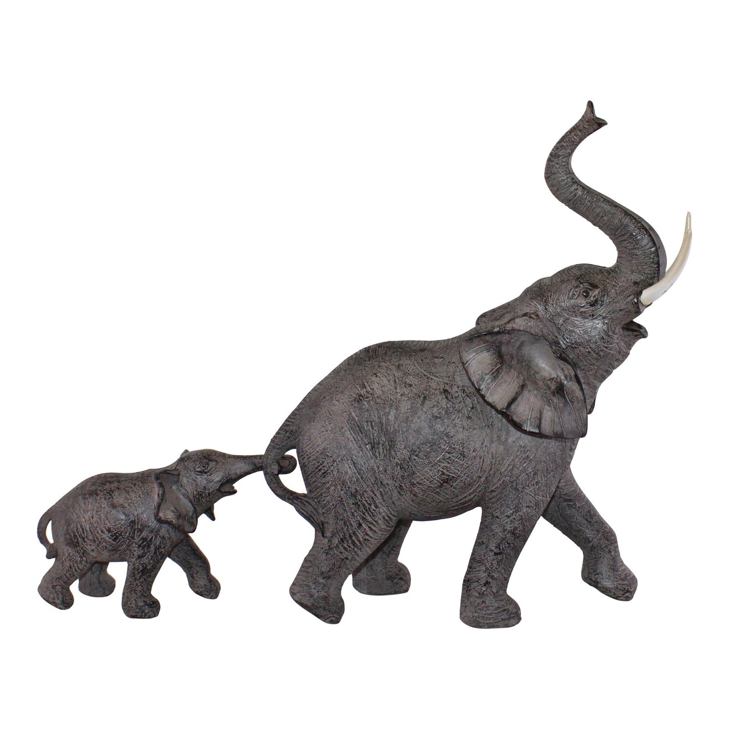 Elephant With Baby Ornament