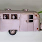 Wall Hanging Silver Metal Camper Decoration