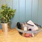 Scatter Gem Sparkly Silver Wire Bowl