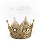 Gold Crown Candle Holder