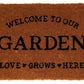 Love Grows Here Potting Shed Doormat