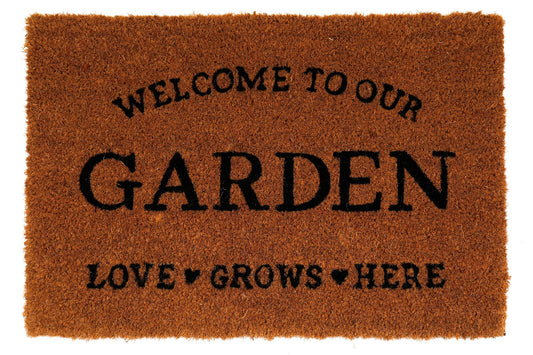Love Grows Here Potting Shed Doormat